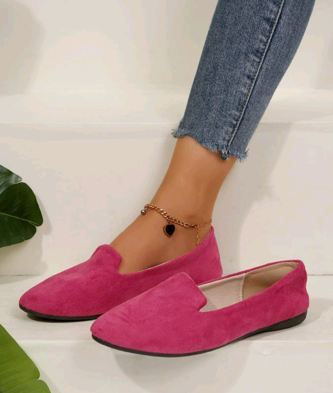 Pointed Toe Flat Casual Shoes