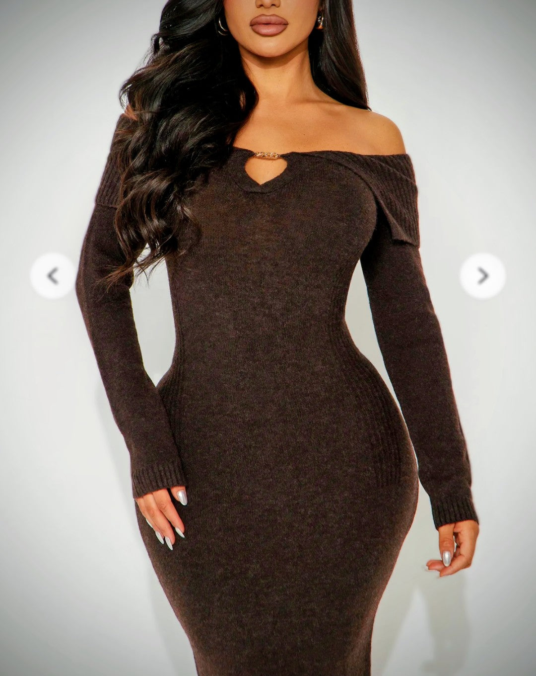 Broolynne Sweater Midi-Dress
