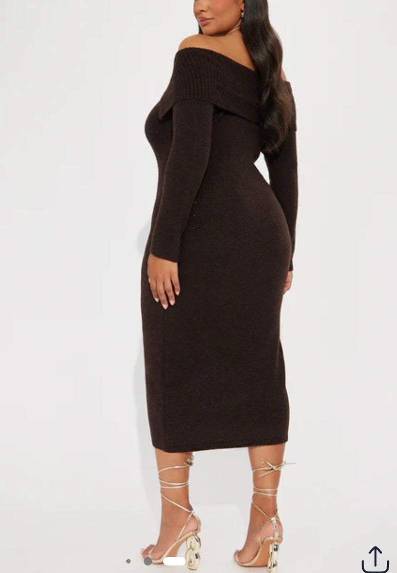Broolynne Sweater Midi-Dress