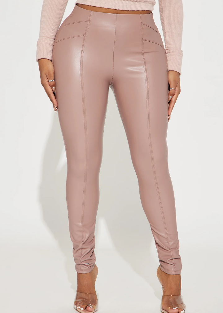 All For You Faux Leather Legging