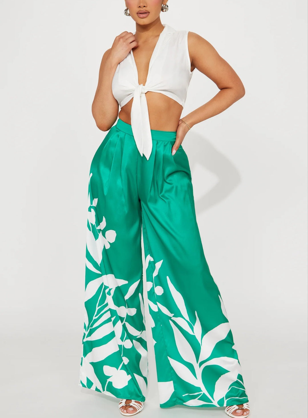 Taking In Satin Pants