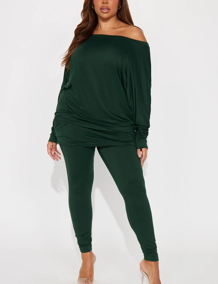 Camila Off Shoulder Legging Set