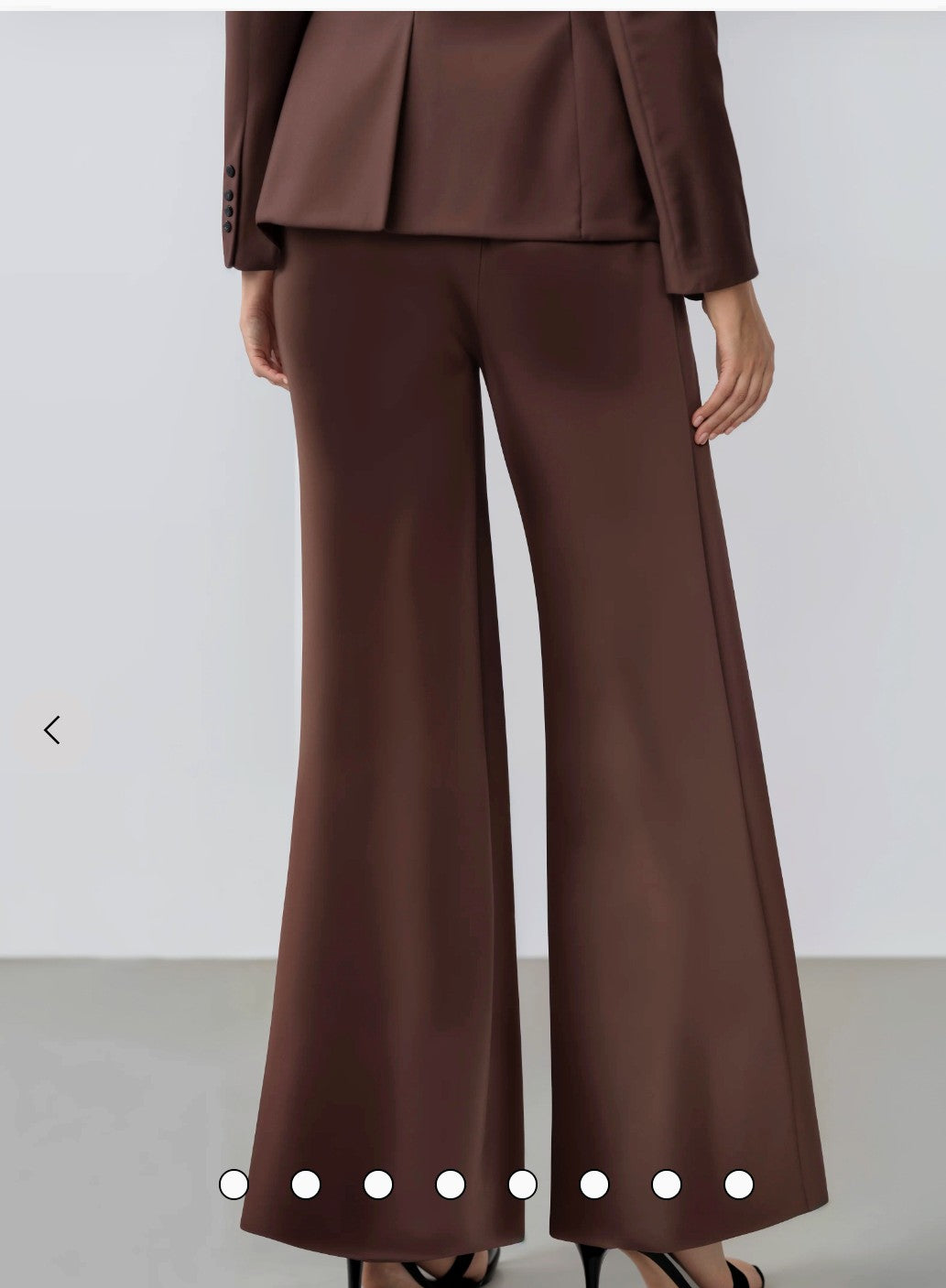 High Rise Wide Leg Pant