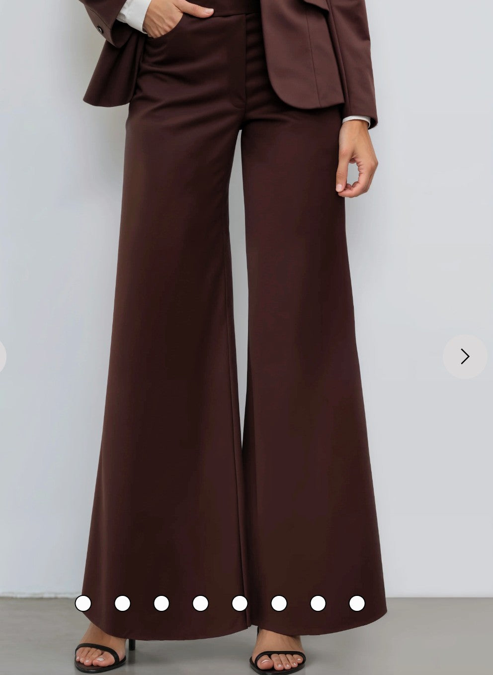 High Rise Wide Leg Pant