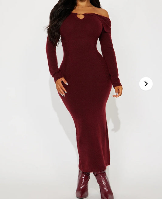 Brooklyn Sweater Midi-Dress
