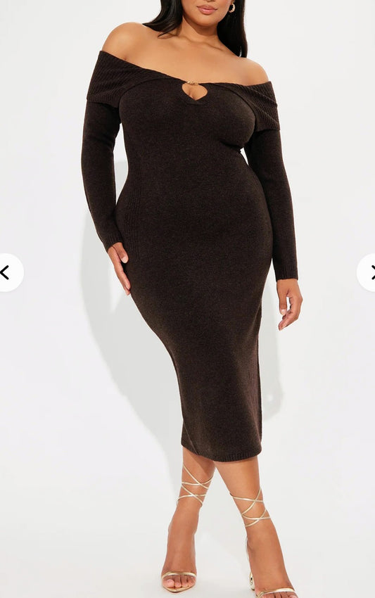 Broolynne Sweater Midi-Dress