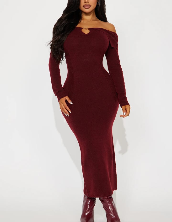 Brooklyn Sweater Midi Dress